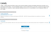 Tablet Screenshot of canael.com.br